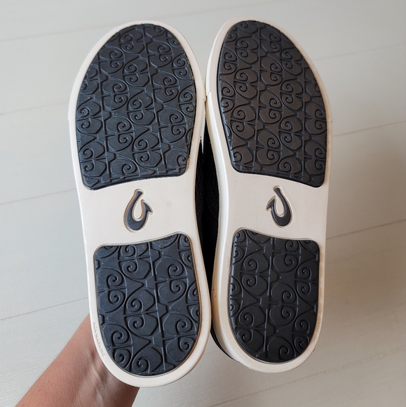 🆕️ Olukai Pehuea Slip On Shoes in Black - Picture 7 of 16